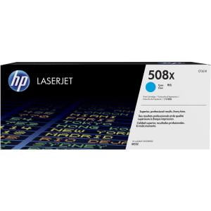 Condition photo showing New/Like New for hp 508x original toner cartridge - cyan - laser - high yield - 9500 pages