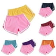 thumbnail image 3 of ZQUUVOU Women's 2 Packs Shorts Set Comfortable Casual Elastic Waist Shorts Home Yoga Workout Stretching Athletic Shorts Navy, 3 of 3