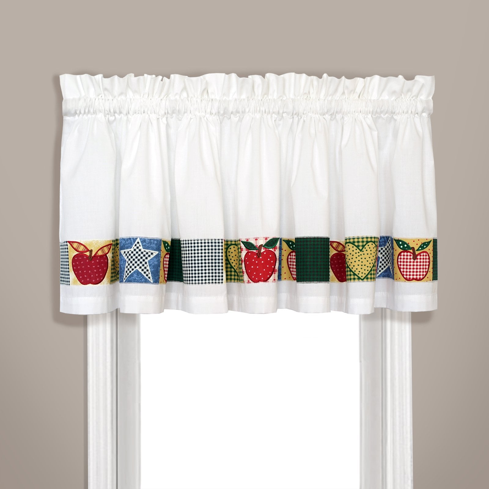 APPLETON 55" X 15" WINDOW CURTAIN VALANCE Multi