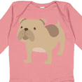 thumbnail image 4 of Inktastic Bulldog Boys or Girls Long Sleeve Baby Bodysuit, 4 of 5