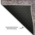 thumbnail image 5 of Addison Rugs Mayfield Premium Machine Washable Traditional Global Plum Rectangle Rug, 10' x 14', 5 of 6