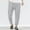 Gray, variant on YLSDY Fashion Men's Casual Cargo Jogger Pants with Elastic Waistband Drawstring Cotton Linen Sports Pants with Pockets Black S