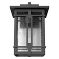 thumbnail image 5 of 1960MB Hinkley Lighting Tucker - One Light Outdoor Wall Mount in Transitional and Craftsman Style - 7 Inches Wide by 11.5 Inches High-Museum Black, 5 of 14