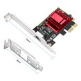 2.5Gbps PCI Express Network Adapter, 2.5GBaseT PCIe Card, RTL8125 NIC, Wake on LAN, Flow