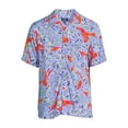 thumbnail image 3 of George Men’s Printed Short Sleeve Button Down Shirt, 3 of 5