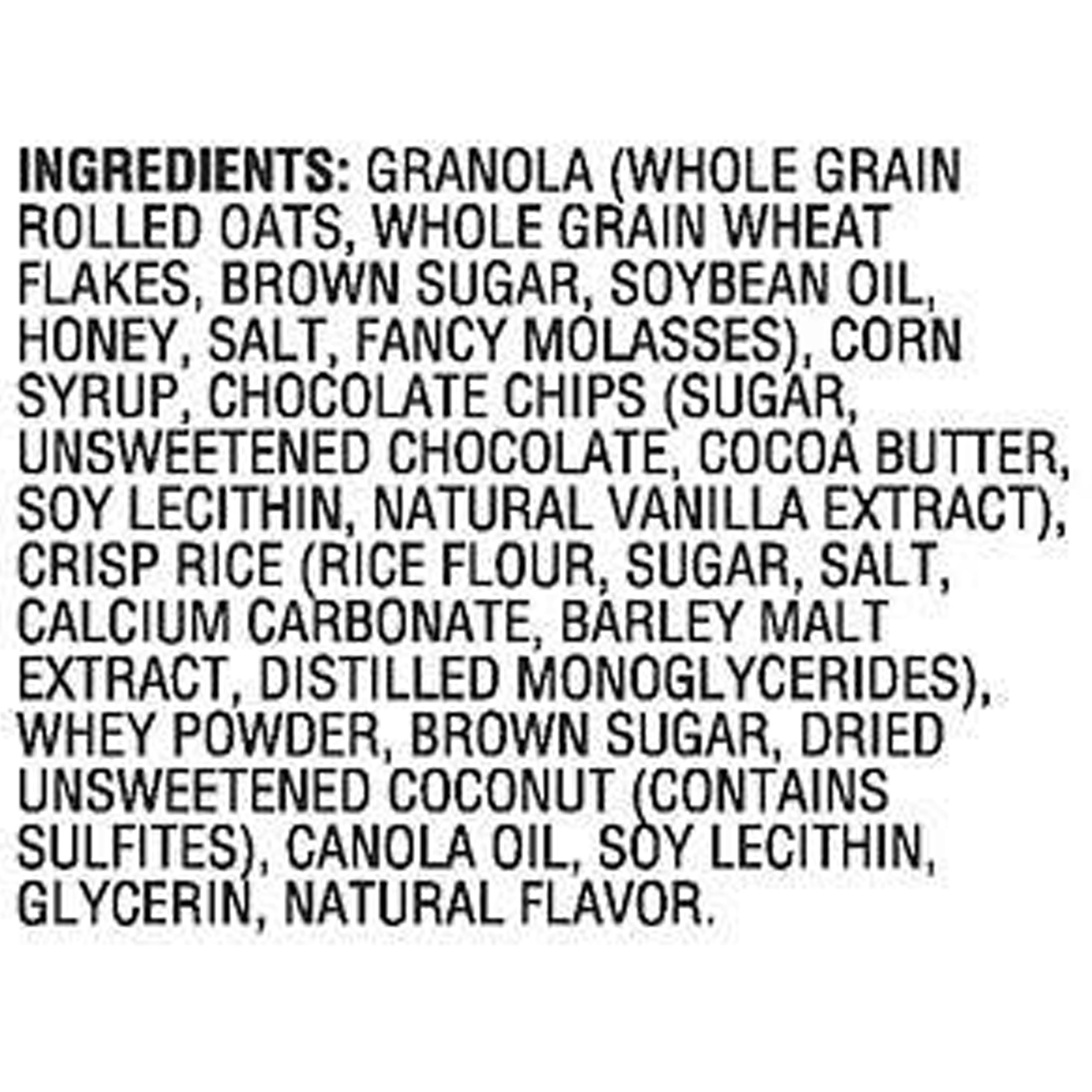 Wellsley Farms Chewy Chocolate Chip Granola Bars, .88 oz, 60 Count