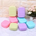 thumbnail image 5 of YIEMEEN Bathroom Soap Dish Plate for Case Home Shower Travel Hiking Holder Container Soap Box Plastic Soap Box Dispenser Soap Ra, 5 of 18