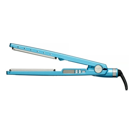 Babyliss Pro nano titanium 1.25" flat iron, blue Babyliss Pro nano titanium 1.25" flat iron, blue