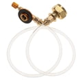 thumbnail image 2 of Adaptador de recarga de gas para acampar al aire libre Adaptador de cilindro de GLP plano yeacher Adaptador, 2 of 7