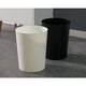 thumbnail image 4 of Bewildely Contenedor de basura ecológico para un medio ambiente más limpio Papelera de plástico eficiente para bote de basura de baño Suministros de limpieza para el hogar raya blanca 21*21*26.5 cm, 4 of 6