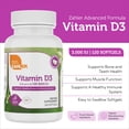 thumbnail image 3 of Zahler Advanced Vitamin D3 3000 IU Softgels, 120 Count, Immune Support, Bone, Teeth & Muscle Health, Kosher, Vegetarian Friendly, 3 of 6