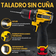 thumbnail image 3 of Kit Taladro Inalámbrico Atornillador Sin Escobillas Belug, Naranja, 3 of 4