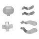 thumbnail image 3 of Almohadillas de dirección para controlador de juego con 4 paletas de gatillo, piezas para Xbox One para Elite Series 2, 3 of 15