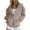 Khaki 1, variant on hotojiny Women's Fleece Jacket Plus Size Full Zip Athletic Hoodies Long Sleeve Fall Sweatshirts Casual Hooded Outerwear S-5Xl