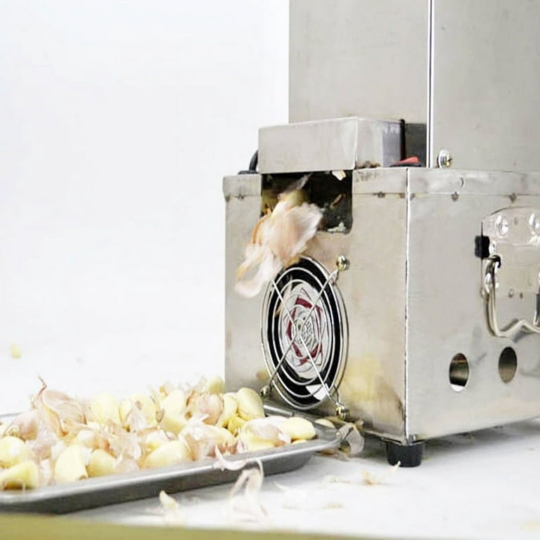 PreAsion 110V Garlic Peeler Machine Electric Automatic Powerful Garlic  Peeling Machine 304 Stainless steel 25KG/H Garlic Clove Peeler for