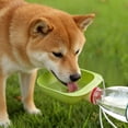 thumbnail image 5 of Xinyat Portable Pet Water Bottle Leak-Proof Dog Travel Drink Dispenser for Outdoor Walking, Green, 5 of 5