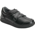 thumbnail image 1 of Women's Drew Pepper Adjustable Strap Sneaker Black Leather 7 M, 1 of 2