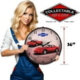 thumbnail image 3 of Collectable Sign and Clock 1981 Corvette LED Lighted Premium Wall Clock, 3 of 7