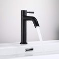 thumbnail image 4 of Grifo de baño de acero inoxidable negro mate, 4 of 5