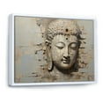 thumbnail image 2 of Designart "Unadorned Buddhist Icon IV" Buddhism Floater Framed Wall Decor, 2 of 5