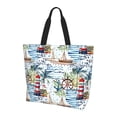 thumbnail image 2 of Fuzoiu Watercolor Sailboat Print Tote Bags for Women,Shoulder Bag, Gym Tote,Top Handle Ladies Shoulder Bags for Work Beach Travel and Shopping Grocery, 2 of 9