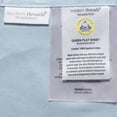 thumbnail image 2 of Modern Threads 4-Piece 400 Thread Count Light Blue Egyptian Cotton Adult Bed Sheet Set, Queen, 2 of 5