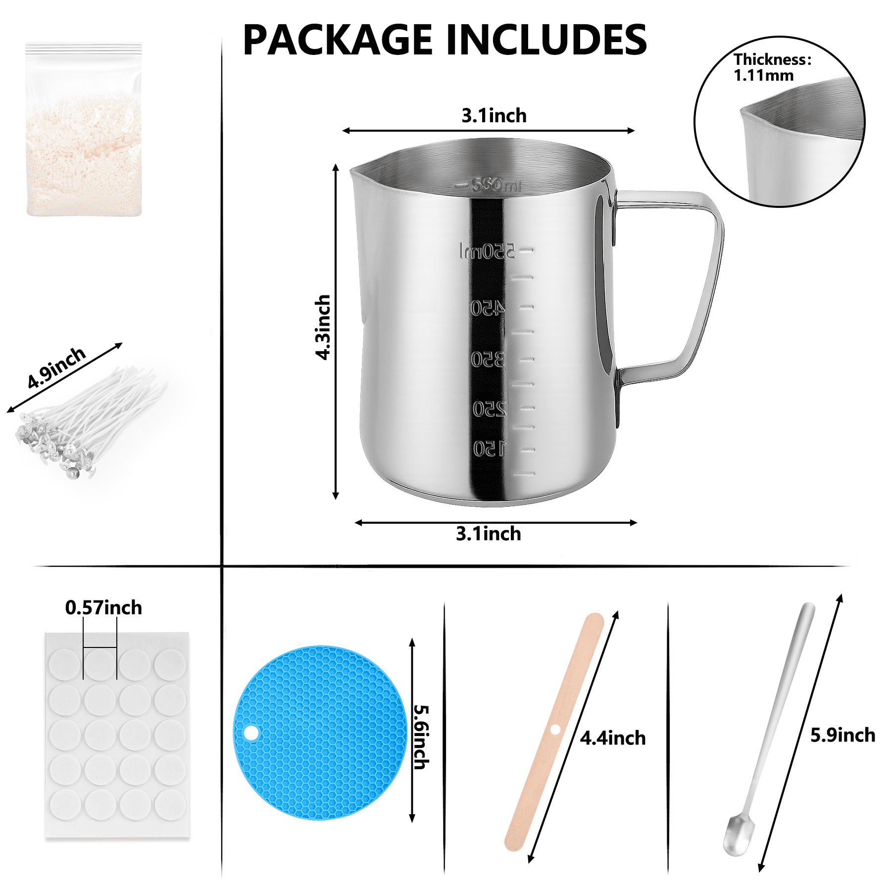 Candle Making Kit Creativity Soy Wax DIY for Adults Kids