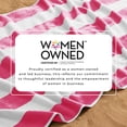 thumbnail image 4 of 100% Cotton Cabana Striped Oversized Beach & Pool Towels (35" x 70", Bright Pink), 4 of 6