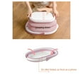 thumbnail image 4 of Collapsible Mop Bucket, Large Capacity Portable Handle Sturdy PP Collapsible Plastic Bucket For Home Bathroom Patio, Camping, Laundry Room, Garden, 4 of 8