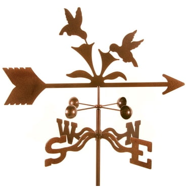 EZ Vane Hummingbirds Weathervane 21 Inch Wide - Garden Stake