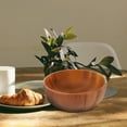 thumbnail image 5 of OUNONA Wooden Bowl for Brown Plastic Safe and Multiuse Breakfast Bowls 7.87 Inches, 5 of 8
