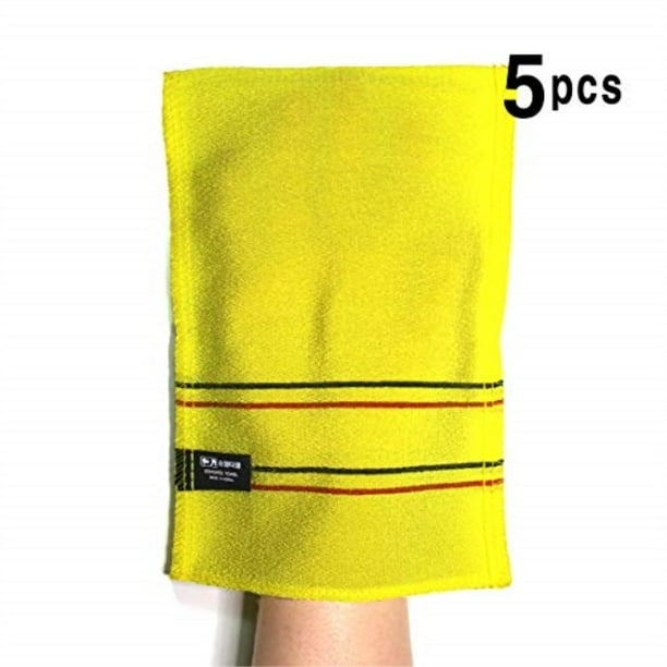 songwol korean exfoliating bath mitt scrub washcloth towel large viscos