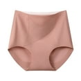 thumbnail image 5 of Xijirk Womens Underwear,High Waisted Underwear Panties Full Coverage Soft Comfortable Postpartum Plus Size Briefs Breathable Daily Wear,Panties for Women,Red,3XL, 5 of 5