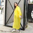 thumbnail image 4 of Clear See Through Raincoat Transparent design Rain Coat PVC Outdoor NEW, 4 of 4