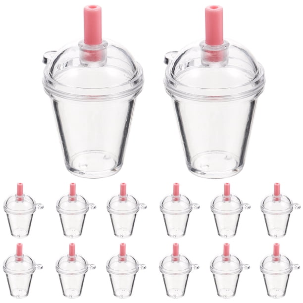 KAKOWELY 30 piezas de dijes colgantes para hacer llaveros, dijes para pendientes, decoración colgante con forma de taza