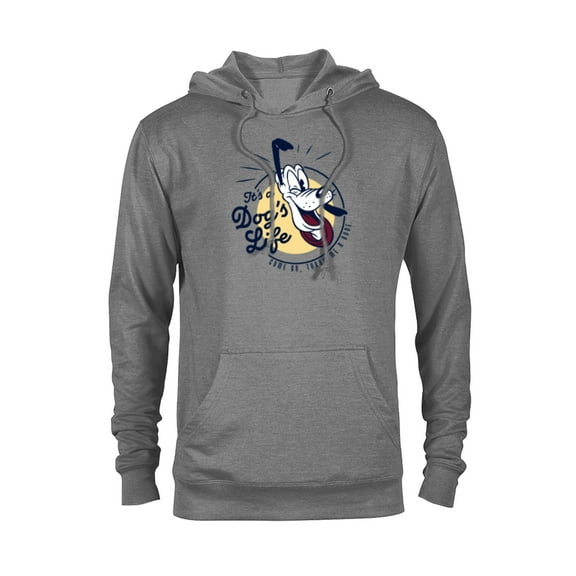 Disney Pluto It’s a Dog’s Life Retro Vintage - Pullover Hoodie for Adults - Customized-Athletic Heather