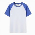 thumbnail image 4 of TOWED22 Boy's Short Sleeve Tees Crew Neck Graphic T-Shirts Funny Cartoon Print Casual Cotton Tops for Kids(Dark Blue,5-6 Y), 4 of 4