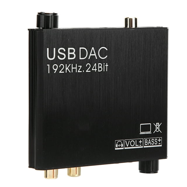 DAC Converter, Optical Audio Changer 3.5mm Stereo Sound Output Digital To Analog Adjustable for Audio Conversion