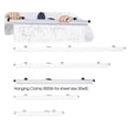 thumbnail image 4 of Safco Mobile Hanging Files Metal Stand for 30" Hanging Clamp with File Extension in Sand, 4 of 4