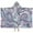 Purple and Teal, variant on Purple Ethnic Geometric Patchwork Pattern Hooded Bath Towel,50"x30" for Ages 3 To 12 Kids, Quick Dry Lightweight Soft Microfiber Hood Beach Towel Cover Up for Kids