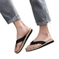 thumbnail image 3 of Cathalem Mens Comfortable Sandals Men's Flip Flops Thong Sandals with Arch Support(Black,44), 3 of 5