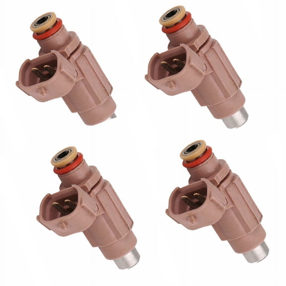 4PCS 60E137611000 Fuel Injectors for Yamaha Boat 2005-2012 WaveRunner VX Deluxe