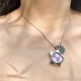 thumbnail image 5 of Elegant Four Symbol Pendant Necklace Good Luck Charm Jewellery Gift for Women Men Stainless Steel Neck Chain, 5 of 8