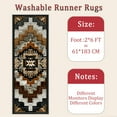 thumbnail image 6 of Hallway Runner Rug 2'x6' Washable Area Rugs Non Slip Laundry Rug Runner Floor Carpet Runners for Hallways Entryway Laundry Room Kitchen, 6 of 11