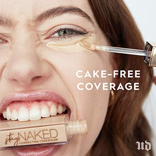 pædagog Sammenbrud En nat Urban Decay Stay Naked Correcting Full Coverage Concealer, 40NY -  Lightweight Formula - Matte Finish Lasts Up To 24 Hours - 0.35 oz. -  Walmart.com