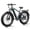 Metallic Gray, variant on PUCKIPUPPY Electric Bike for Adults 28mph Top Speed 60Miles Max Range 960W Peak 26" Fat Tire Electric Mountain Bike 48V 15AH Removable Battery Ebike 7 Speed off Road E Bike, Comply with UL2849 By SGS