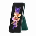 thumbnail image 6 of SaniMore for Samsung Galaxy Z Flip 4 6.7" 2022 Case, Detachable Zipper Wallet Card Slots Kickstand Wireless Charging Wear-resistant PU Leather Shockproof Folding Case for Galaxy Z Flip 4, Green, 6 of 11