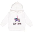 thumbnail image 2 of Inktastic 2nd Birthday Unicorn 2 Year Old Girl Toddler Hoodie, 2 of 4