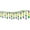 Mardi Gras Ceiling Décor, variant on PMU Jumbo Party Beads (green) Party Accessory Pkg/1