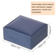 thumbnail image 2 of Unique Bargains Leather Jewelry Pendant Box for Vintage Storage and Gifts Blue, 2 of 6
